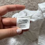 Line and Dot Revolve  Eyelet Lace Peplum Tube Top Photo 6