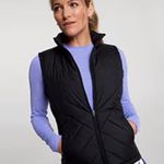 Calia by Carrie Calia Women's Fall Lightweight Vest in Pure Black size XXL NWT Photo 0