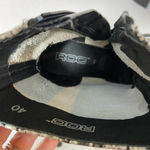 ROC Australia Invito Snakeskin Boots Women's Size 40 Black Photo 4