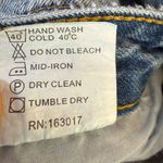 Princess Polly Holly Asymmetric Straight Leg Jean Light Wash Denim Size 2 US Photo 9