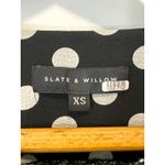 Slate + Willow  Black Tweed Blazer Jacket Size XS Textured Career Winter Staple Photo 7