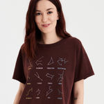 American Eagle  Outfitters Horoscope Constellation Graphic T-Shirt Size Large Photo 0