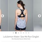 Lululemon water: sea me run singlet Photo 5