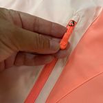 New Balance Run Light Pack Neon Orange Pockets Windbreaker Rain Jacket, Size M Photo 2