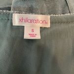 Xhilaration Xhiliration Crushed Velvet Icy Blue Layered Tank Size S Photo 2