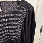 Free People Long Sleeve Embroidered and Lace Detail Shirt SZ Small Photo 9