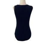 Ralph Lauren Blue Sleeveless Deep V-neck Top Women's Size Small | 49-52 Photo 1