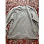 Croft & Barrow  Sport Women's Fleece Sweatshirt Moose By Cabin Appliqué Design L Photo 3