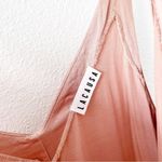 Lacausa Santin Double V-Neck Jumpsuit in Rose Photo 4