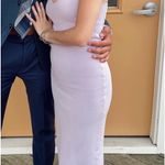 ZARA Strapless Dress Midi Photo 1