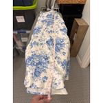 SheIn MOD Blue & White Floral Satin Slip Dress Photo 7