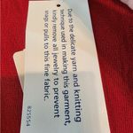 Pendleton Vintage  Red Crew Neck Sweater Vest Size Small petite Photo 5