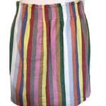 J.Crew  Striped Skirt Womens 12 Used Photo 2
