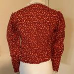 1970's Vintage VICTORIAN Edwardian Style CALICO Prairie Blouse Multiple Size XS Photo 2
