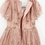 NWT JessaKae Womens Fairycore Eloise Floral Puff Sleeve Sequin Princess Dress XL Pink Photo 10
