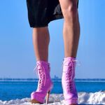 Elegant Pink Lace Photo 1