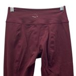 Beyond Yoga Beyond‎ Yoga Ruched Leggings Maroon Small Photo 2