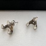 Eagle Claw Stud Earrings for Men Women,Streetwear Punk Hip Hop Unisex Style Silver Photo 1