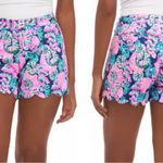 Lilly Pulitzer New  NWT Buttercup 5” Knit Shorts Shroom With A View $74 Size 4 Photo 4