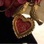 Betsey Johnson Gorgeous Betsy Johnson 3D Heart Bird necklace  Photo 14