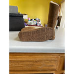 BEARPAW Women's Suede Winter Boots Brown/Cream Size 8 Photo 4