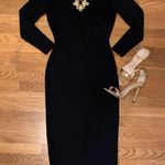 Stunning low back maxi sweater dress black size S Photo 7