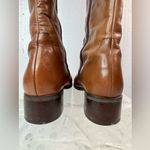 Etienne Aigner  10 Tall Tan Brown Heeled Riding Boots Photo 4