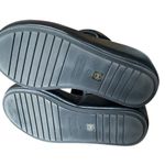 Coconuts by Matisse  Unique Black Slip-On Wedge Sandals size 9 Photo 9