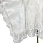 Melissa Odabash Lace Fringe Swim Coverup White Size Small Photo 8