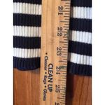 Ralph Lauren Lauren Striped Knit Top with Gold Button Detail - Nautical Chic Photo 4