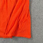 Meadow Rue Anthropologie Embroidered Collar Tunic Top Women's Small Orange Pink Photo 6