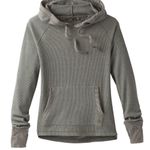 prAna  Gray Shea Waffle Hoodie Photo 7