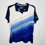 Nike  Golf Tour Performance Polo Women XL Multicolor Golf Tennis Dri-Fit Logo Photo 0