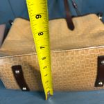 Dooney & Bourke  Beige Woven Pattern Tote Bag Photo 9