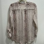 Violet+Claire Women's Snake Print Blouse Photo 2