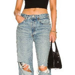 RE/DONE  Originals 90's Crop Low Slung Jeans Size 26 Photo 0
