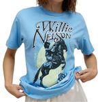 Daydreamer  Willie Nelson Route 66 Tee, Size Small New without Tag MSRP $88 Photo 2