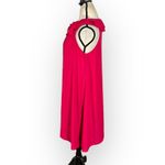 Amanda Uprichard Maternity Mini Dress Women's XS Pink Flutter Sleeves Crepe RTR Photo 3
