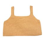 Everlane  The Cozy-Stretch Knit Crop Tank - Camel L Photo 3