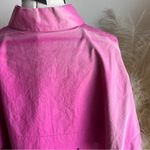 Secular Pink Cotton Oversized Shirt Dress Size M Photo 6