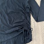 A New Day Black Gathered Long Sleeve Blouse Photo 2