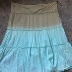 Euro Cotton Midi Skirt Size M Photo 0