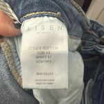 Risen Women’s 13/31 Blue Stretchy Grace Flare Denim Jeans Photo 4