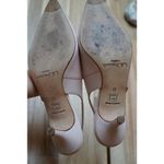 LK Bennett  Florita Leather Open Court Slingback Heels Pink Size 6.5 EU 37 Photo 9