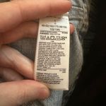 Gap  90’s Fit Denim Jacket Light Distressed Wash 100% Cotton Crop Style Size L Photo 5