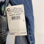 Sale! 🔥 🔥NWT! Vintage Akdmks Gladys Cropped Denim Jacket Size Medium Blue Photo 5