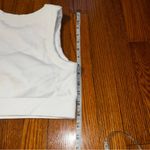 Aerie  by American Eagle white cropped bra tank size large Photo 5