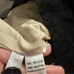 Loft Ann Taylor Black Eyelet Lace 3/4 Sleeve Button Front Jacket Sz S Photo 4