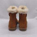 Style & Co  Womens Ankle Boots Size 6 Tiny2 Chestnut Suede Faux Fur Shearling NIB Photo 4