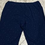 Soma Cool Noght Navy Pajama Pants PJ Gold Star Print XL Blue Photo 11